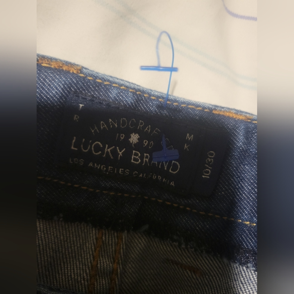 Women’s Lucky Brand sweet jean crop.size 10 /30 euc - Picture 6 of 7